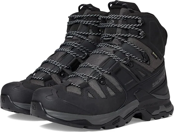 Salomon Quest 4 GTX(r) Men's Shoes Magnet/Black/Quarry : 7.5 D - Medium, Textile/Suede