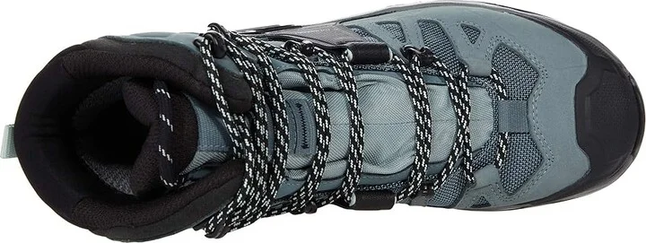 Salomon Quest 4 GTX(r) Women's Shoes Slate/Trooper/Opal Blue : 5.5 B - Medium, Textile/Leather - Image 2