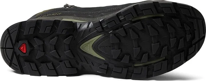 Salomon Quest Element GTX Men's Shoes Black/Deep Lichen Green/Olive Night : 7 D - Medium, Synthetic/Textile - Image 3