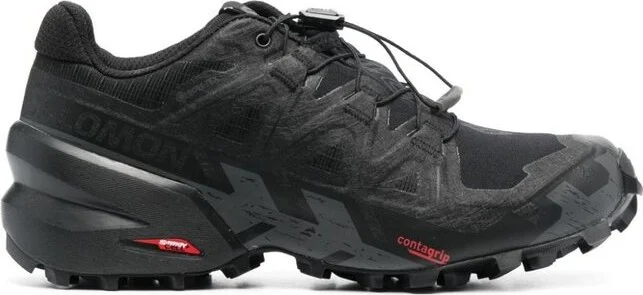 Salomon Round Toe Lace-Up Sneakers