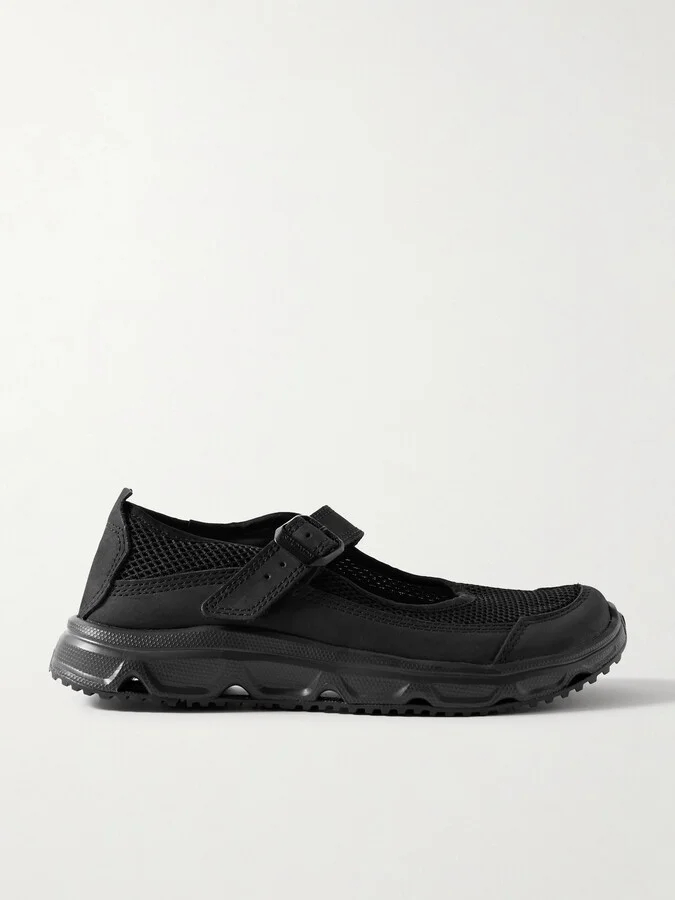 Salomon - Rx Marie-jeanne Rubber-trimmed Mesh Sandals - Black
