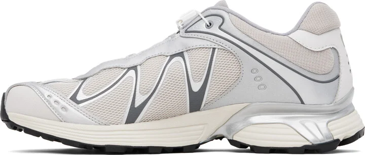 Salomon Silver & Beige XT-Whisper Sneakers - Image 3