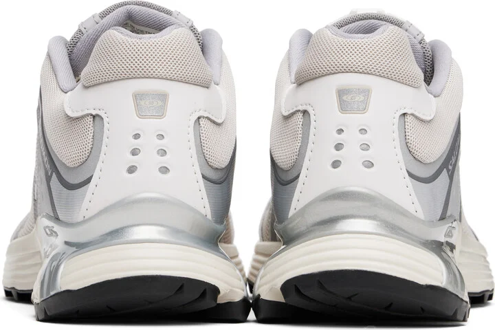 Salomon Silver & Beige XT-Whisper Sneakers - Image 2