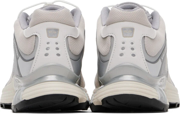 Salomon Silver & Beige XT-Whisper Sneakers - Image 2