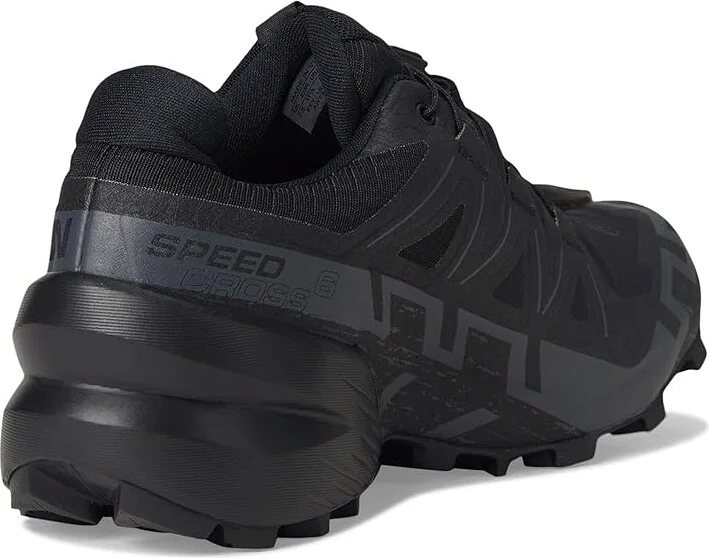 Salomon Speedcross 6 GTX Men's Shoes Black/Black/Phantom : 7 D - Medium, Synthetic/Textile - Image 4