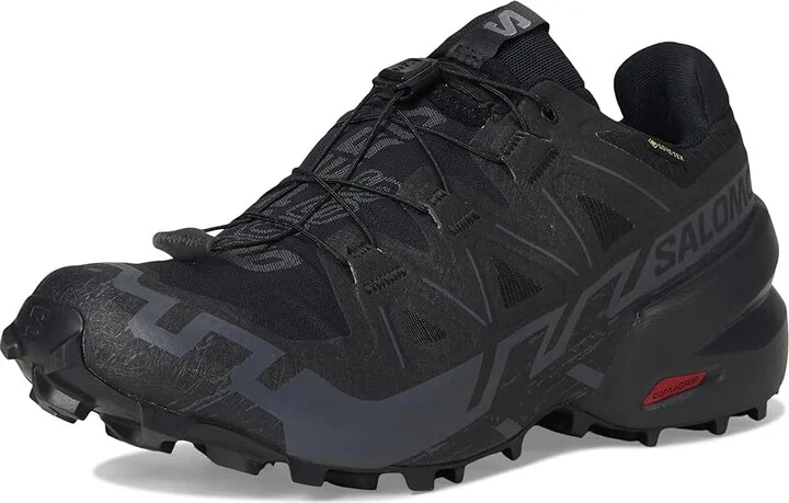 Salomon Speedcross 6 GTX Men's Shoes Black/Black/Phantom : 7 D - Medium, Synthetic/Textile - Image 5