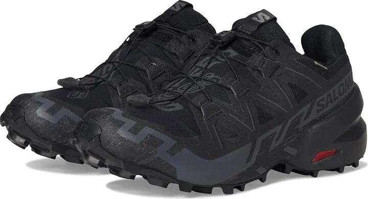 Salomon Speedcross 6 GTX Men's Shoes Black/Black/Phantom : 7 D - Medium, Synthetic/Textile