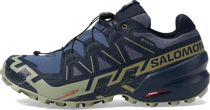Salomon Speedcross 6 GTX(r) Men's Shoes Grisaille : 10.5 D - Medium, Rubber - Image 5