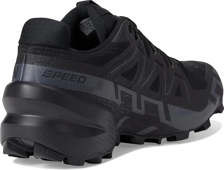 Salomon Speedcross 6 GTX Women's Shoes Black/Black/Phantom : 5 B - Medium, Synthetic/Textile - Image 4