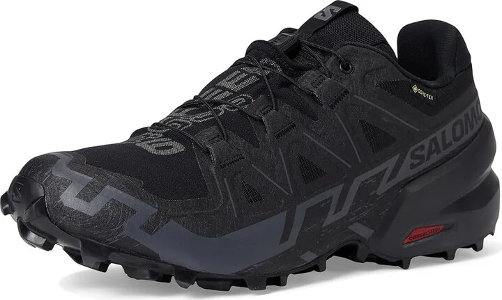 Salomon Speedcross 6 GTX Women's Shoes Black/Black/Phantom : 5 B - Medium, Synthetic/Textile - Image 5
