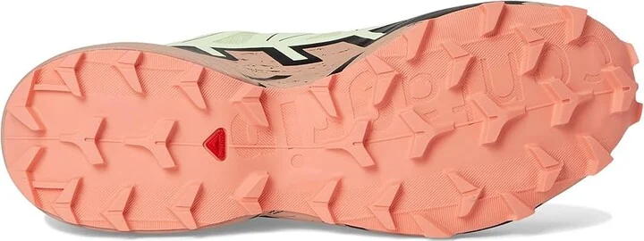 Salomon Speedcross 6 GTX Women's Shoes Lime Cream/Mahogany Rose/Black : 10.5 B - Medium, Synthetic/Textile - Image 3