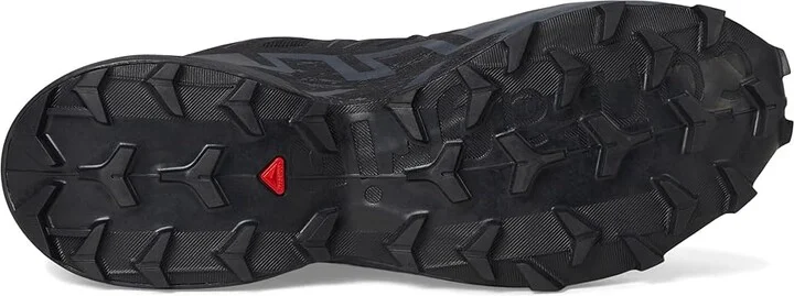 Salomon Speedcross 6 Men's Shoes Black/Black/Phantom : 7 E - Wide, Textile - Image 3
