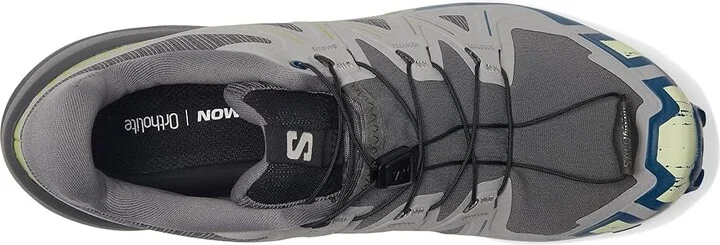 Salomon Speedcross 6 Men's Shoes Castlerock/Lime Cream/Poseidon : 9.5 D - Medium, Textile - Image 2