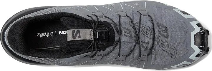 Salomon Speedcross 6 Men's Shoes Quiet Shade/Black/Pearl Blue : 7.5 E - Wide, Textile - Image 2