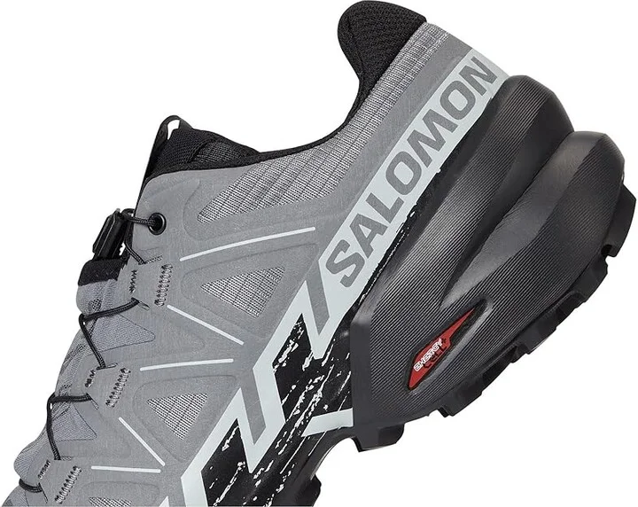 Salomon Speedcross 6 Men's Shoes Quiet Shade/Black/Pearl Blue : 7.5 E - Wide, Textile - Image 7