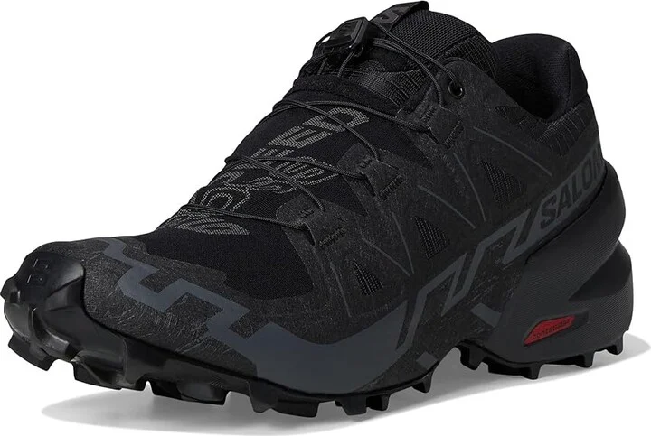 Salomon Speedcross 6 Women's Shoes Black/Black/Phantom : 6 B - Medium, Synthetic/Textile - Image 5