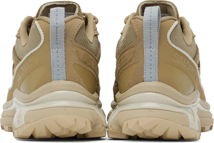 Salomon Tan XT-6 Expanse Leather Sneakers - Image 2
