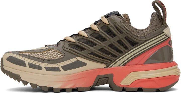 Salomon Taupe ACS Pro Sneakers - Image 3