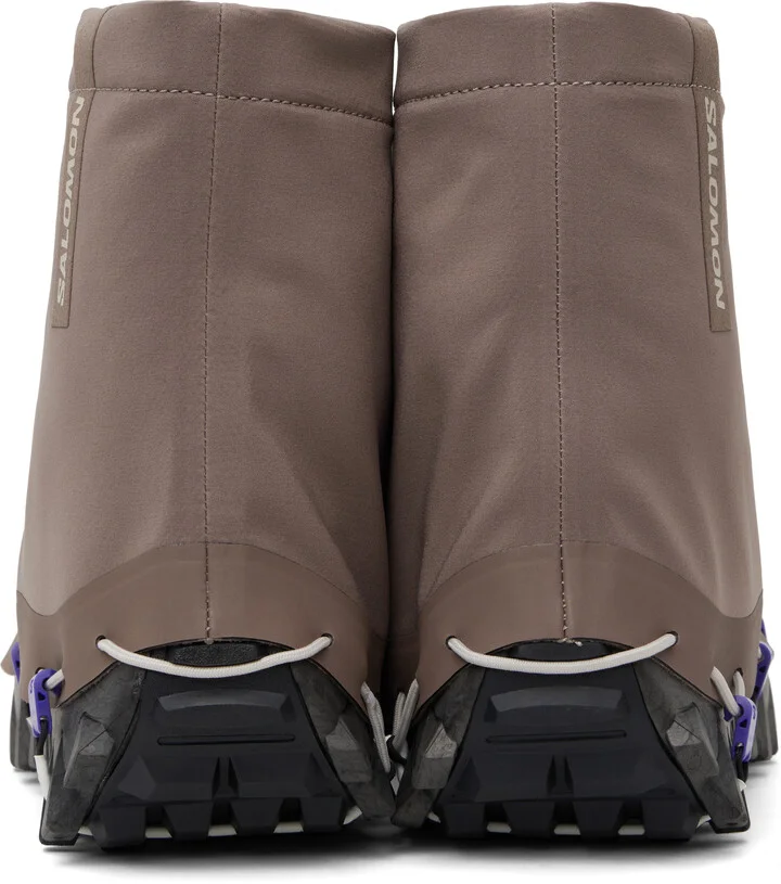 Salomon Taupe & Black Snowclog Advanced Sneakers - Image 2