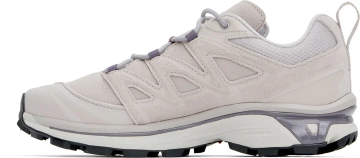 Salomon Taupe XT-6 EXPANSE LEATHER Sneakers - Image 3