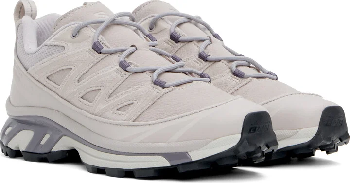 Salomon Taupe XT-6 EXPANSE LEATHER Sneakers - Image 4