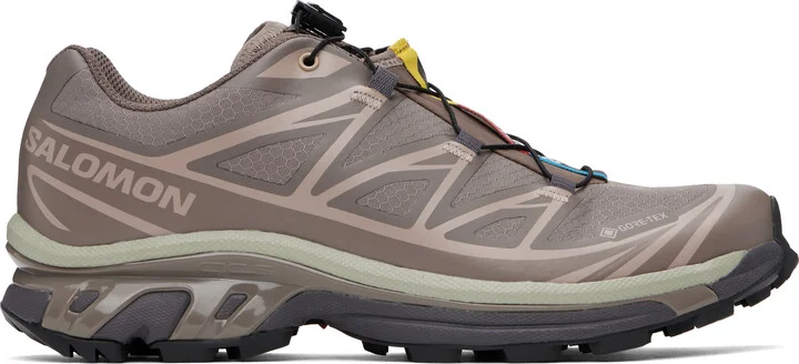 Salomon Taupe XT-6 GORE-TEX Sneakers
