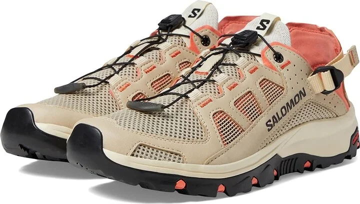 Salomon Techamphibian 5 Women's Shoes White Pepper : 9 B - Medium, Synthetic/Textile