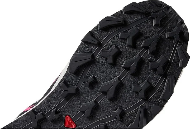 Salomon Thundercross GORE-TEX(r) Women's Shoes Black/Black/Pink Glo : 5 B - Medium, Rubber - Image 6