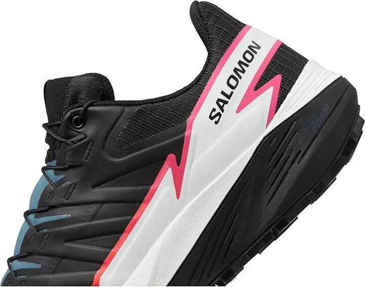 Salomon Thundercross Women's Shoes Black/Bering Sea/Pink Glo : 7.5 B - Medium, Synthetic - Image 4