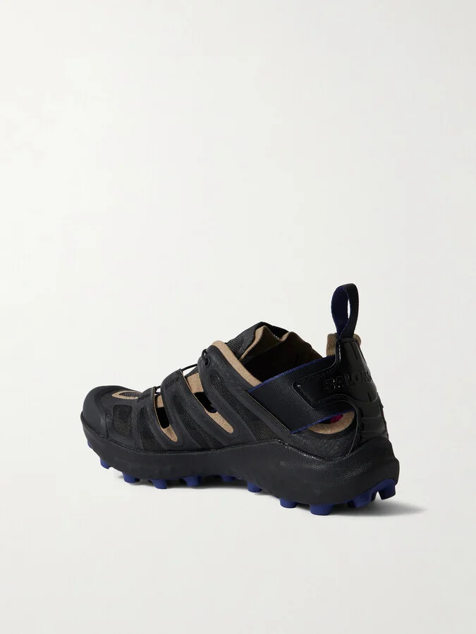 Salomon - Udara Advanced Cutout Rubber And Mesh Sneakers - Black - Image 3