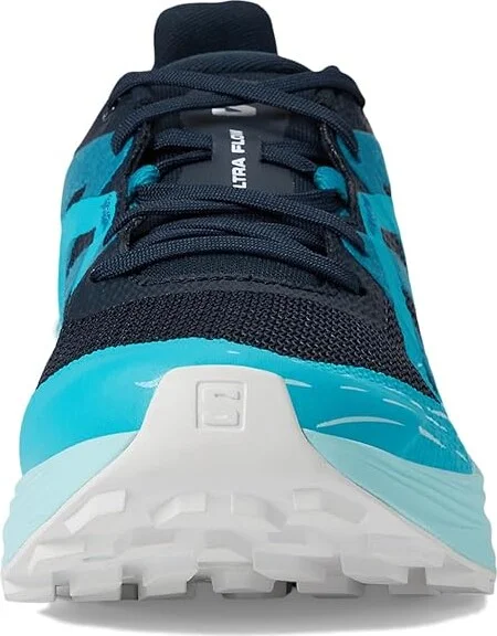 Salomon Ultra Flow Women's Shoes Carbon : 6 B - Medium, Leather/Rubber - Image 3
