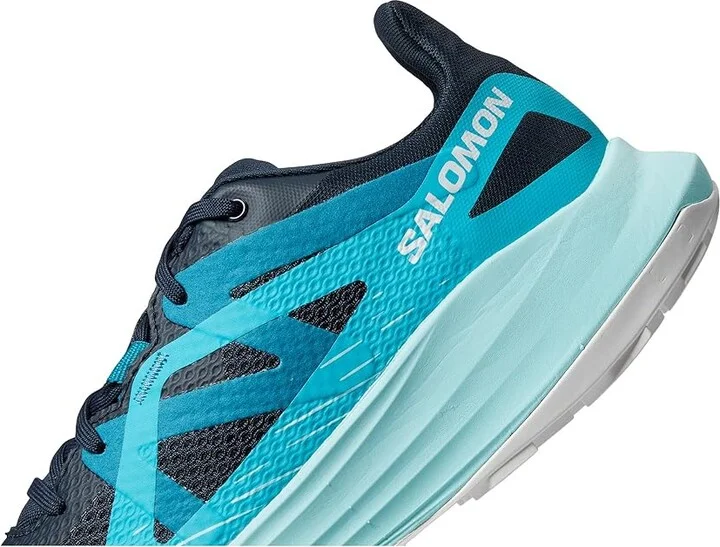 Salomon Ultra Flow Women's Shoes Carbon : 6 B - Medium, Leather/Rubber - Image 4