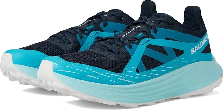 Salomon Ultra Flow Women's Shoes Carbon : 6 B - Medium, Leather/Rubber