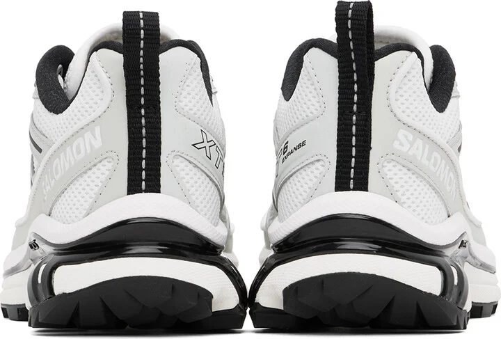 Salomon White & Black XT-6 Expanse Sneakers - Image 2