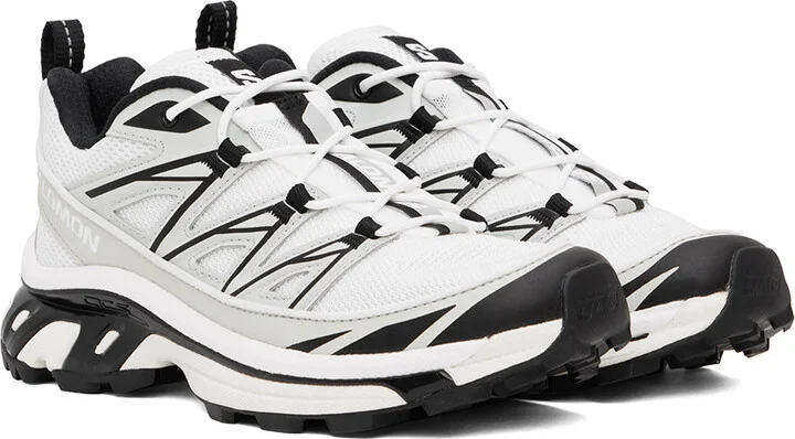 Salomon White & Black XT-6 Expanse Sneakers - Image 4