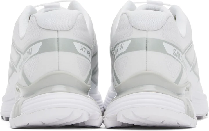 Salomon White & Gray XT-PATHWAY 2 Sneakers - Image 2