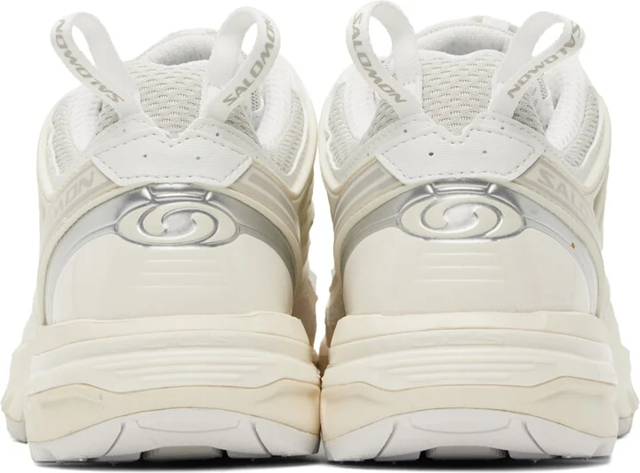 Salomon White & Silver ACS Pro Sneakers - Image 2