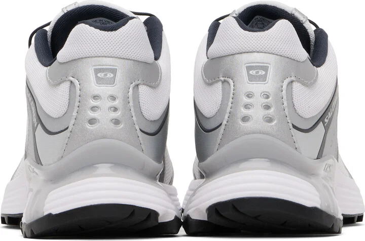Salomon White & Silver XT-Whisper Sneakers - Image 2