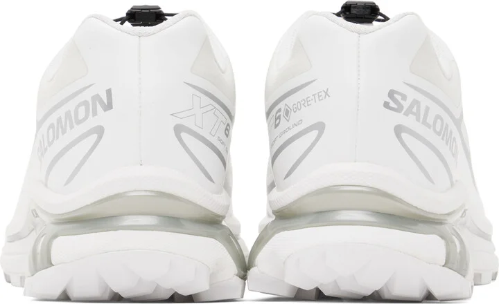 Salomon White XT-6 GORE-TEX Sneakers - Image 2