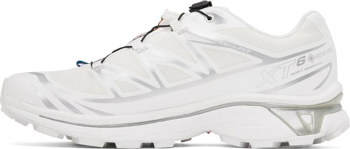 Salomon White XT-6 GORE-TEX Sneakers - Image 3