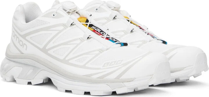 Salomon White XT-6 Sneakers - Image 4