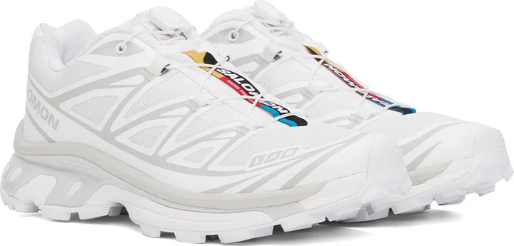 Salomon White XT-6 Sneakers - Image 4