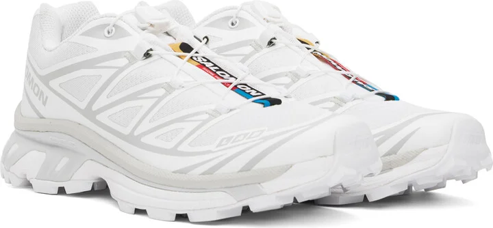 Salomon White XT-6 Sneakers - Image 4