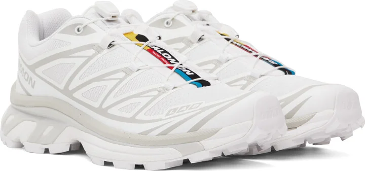 Salomon White XT-6 Sneakers - Image 4