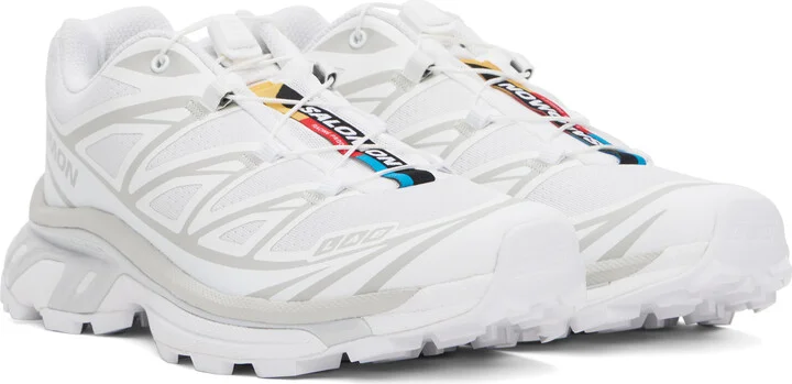 Salomon White XT-6 Sneakers - Image 4