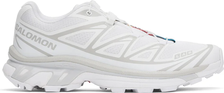 Salomon White XT-6 Sneakers