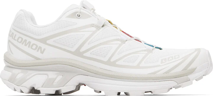 Salomon White XT-6 Sneakers