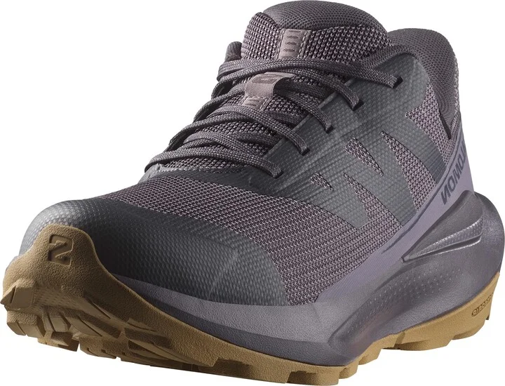 Salomon Women’s Elixir Tour Waterproof Winter Low Hiking Shoe - Nine Iron/Shark/Kelp - 5.5