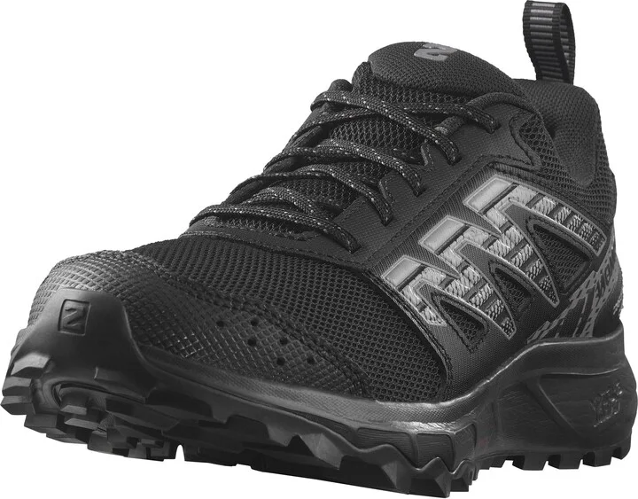Salomon Women’s Wander Trail Running Shoes - Black/Plum Kitten/Gull - 9