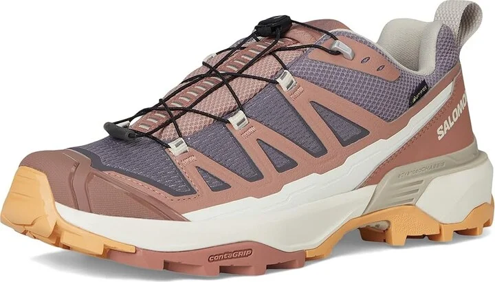 Salomon X Ultra 360 Edge GTX(r) Women's Running Shoes Excalibur/Burlwood/Silver Cloud : 8.5 B - Medium, Synthetic - Image 5